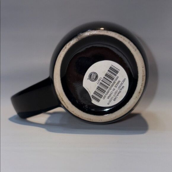 Black and Orange Ceramic coffee mug - Picture 6 of 6